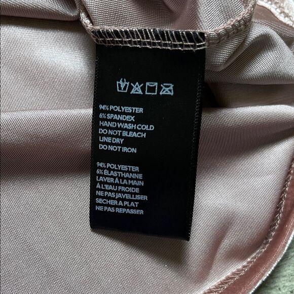 Urban Outfitters One-Shoulder Dusty Rose Tank Top | L - Picture 4 of 6